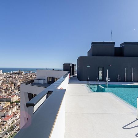 Malaga Skyline 1 Pool & Parking Free Daire Dış mekan fotoğraf