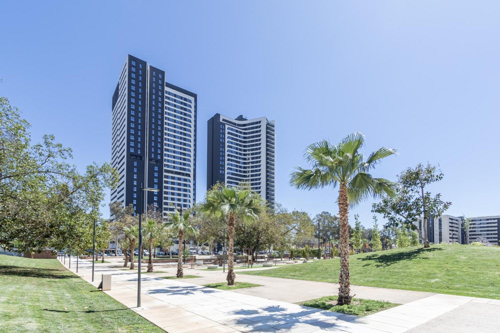 Malaga Skyline 1 Pool & Parking Free Daire Dış mekan fotoğraf